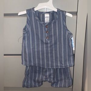 NWT Blue Summer Tank Set